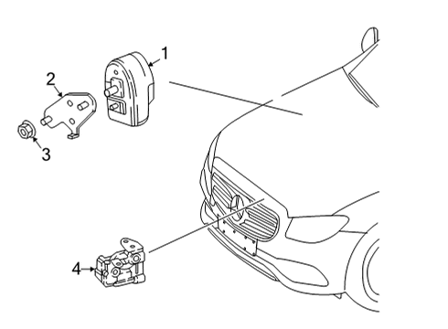 2022 Mercedes-Benz E350 Alarm System