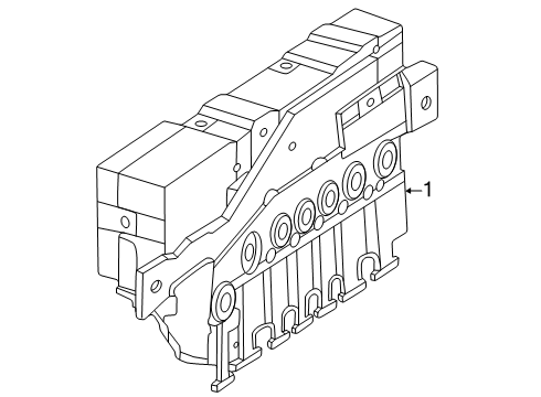 2024 Mercedes-Benz AMG GT 55 Fuse & Relay