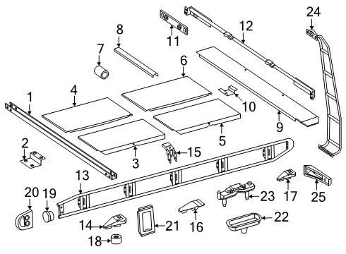 2025 Mercedes-Benz G63 AMG Luggage Carrier
