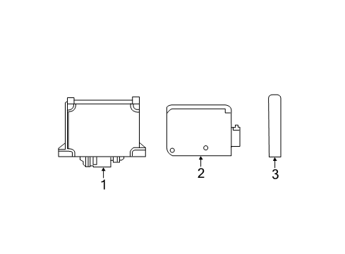 2013 Mercedes-Benz GLK350 Electrical Components Diagram 2