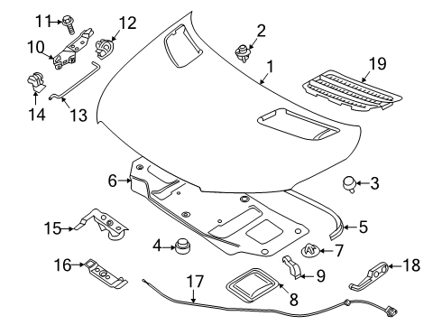 2024 Mercedes-Benz eSprinter Hood & Components