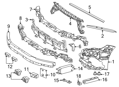 2024 Mercedes-Benz E350 Bumper & Components - Front