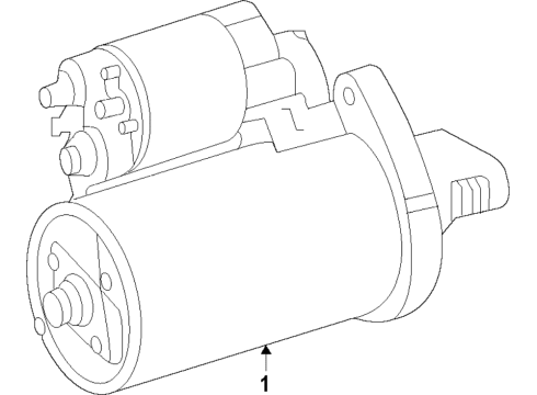 2024 Mercedes-Benz G550 Starter