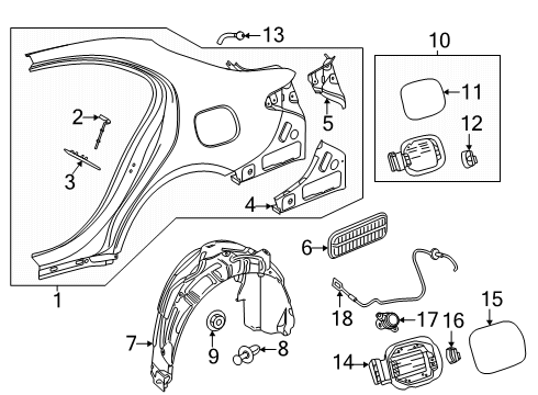 2024 Mercedes-Benz C63 AMG S E Performance Fuel Door