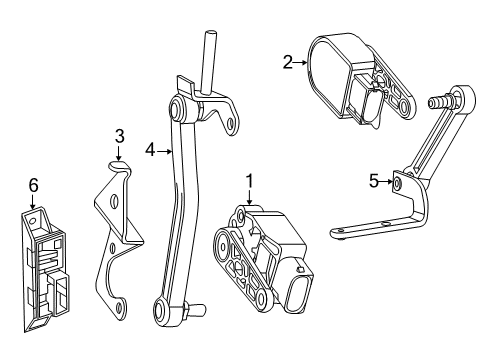 2013 Mercedes-Benz ML350 Electrical Components Diagram 3