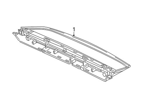2025 Mercedes-Benz EQS 450+ High Mount Lamps