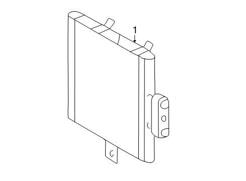 2002 Mercedes-Benz CL500 Oil Cooler Diagram