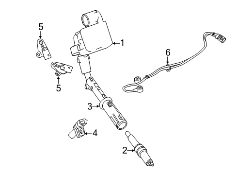 2012 Mercedes-Benz S63 AMG Ignition System Diagram