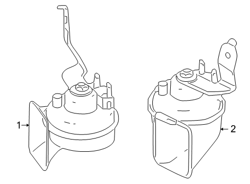 2010 Mercedes-Benz E550 Horn Diagram