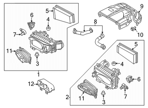 2024 Mercedes-Benz GLS63 AMG Powertrain Control Diagram