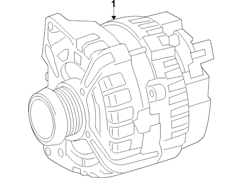 2024 Mercedes-Benz AMG GT 63 Alternator