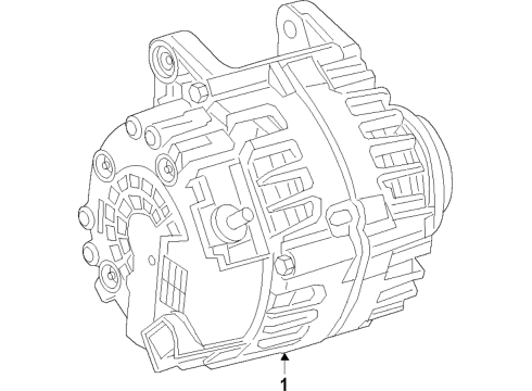 2024 Mercedes-Benz G550 Alternator