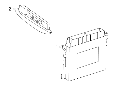 2011 Mercedes-Benz S400 Parking Aid Diagram