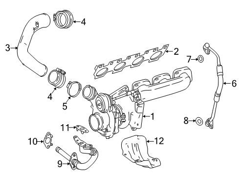 2015 Mercedes-Benz G63 AMG Turbocharger