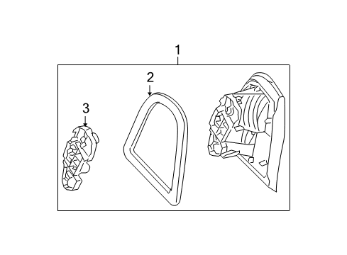 2007 Mercedes-Benz E350 Tail Lamps