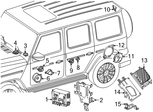 2025 Mercedes-Benz G63 AMG Sound System