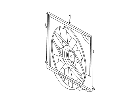2006 Mercedes-Benz S350 Cooling Fan Diagram