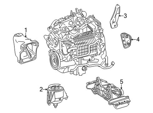 2024 Mercedes-Benz C300 Automatic Transmission Diagram