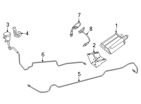 2020 Mercedes-Benz Sprinter 1500 Emission Components Diagram