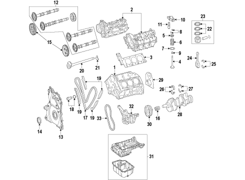 2017 Mercedes-Benz Sprinter 2500 Balance Shafts Diagram