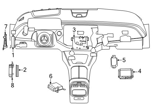 2025 Mercedes-Benz E53 AMG Control Units