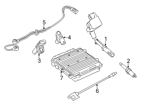 2015 Mercedes-Benz E400 Ignition System Diagram