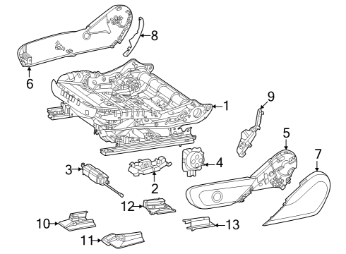 2025 Mercedes-Benz EQS 450 SUV Tracks & Components