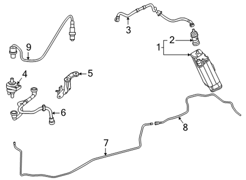 2019 Mercedes-Benz AMG GT C Emission Components