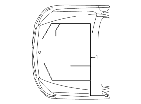 2023 Mercedes-Benz C43 AMG Wiring Harness