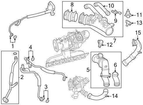 2024 Mercedes-Benz GLE53 AMG SUV Turbocharger