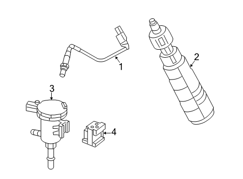 2018 Mercedes-Benz GLS550 Powertrain Control Diagram