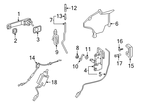 2024 Mercedes-Benz G550 Rear Door Diagram