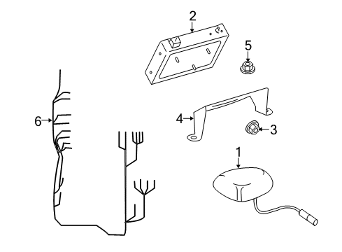 2011 Mercedes-Benz S400 Antenna & Radio