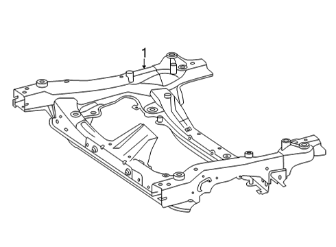 2024 Mercedes-Benz C300 Front Suspension Diagram 2