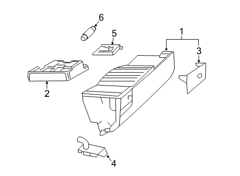 2016 Mercedes-Benz Sprinter 2500 Glove Box