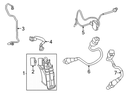 2024 Mercedes-Benz S500 Emission Components