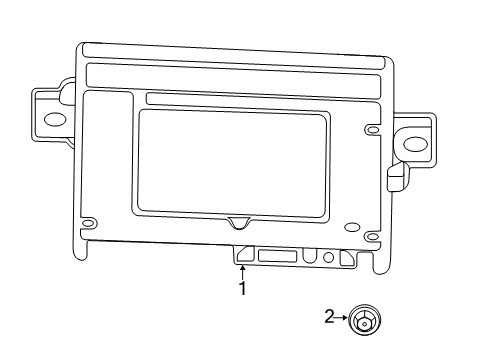2024 Mercedes-Benz CLA35 AMG Communication System Components Diagram