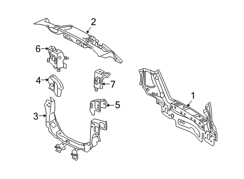 2013 Mercedes-Benz GLK350 Rear Body