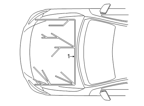 2025 Mercedes-Benz GLA250 Wiring Harness