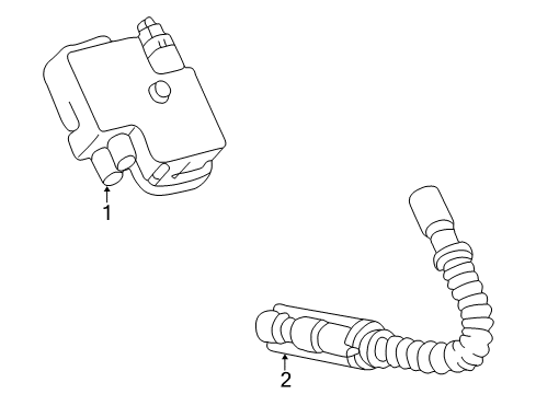2001 Mercedes-Benz E320 Ignition System