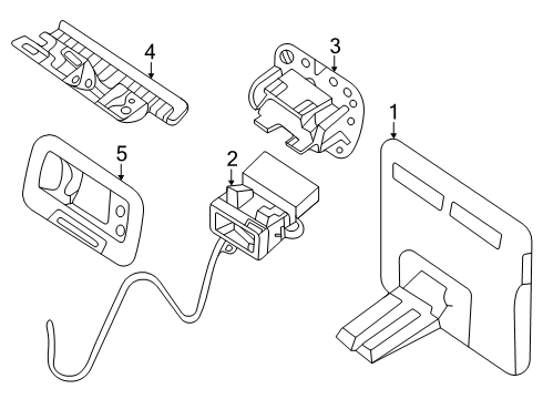 2025 Mercedes-Benz G63 AMG Entertainment System Components