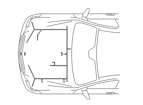 2014 Mercedes-Benz E250 Wiring Harness