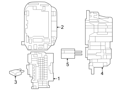 2024 Mercedes-Benz AMG GT 53 Fuse & Relay Diagram 2