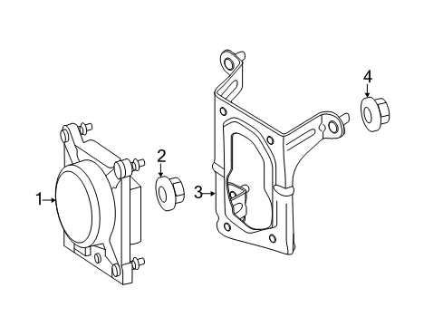 2011 Mercedes-Benz R350 Cruise Control System Diagram