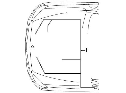 2024 Mercedes-Benz AMG GT 55 Wiring Harness