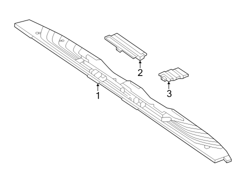 2024 Mercedes-Benz Sprinter 2500 Exterior Trim - Rear Body