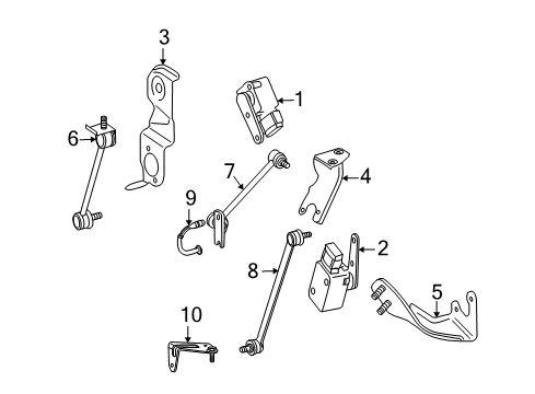 2007 Mercedes-Benz S550 Electrical Components Diagram 2