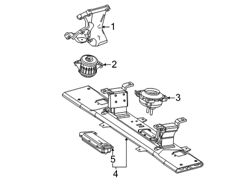 2023 Mercedes-Benz GLE580 Automatic Transmission Diagram
