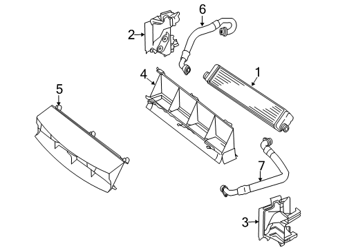 2008 Mercedes-Benz CLK63 AMG Trans Oil Cooler