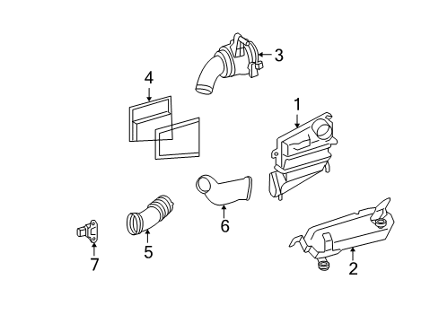 2011 Mercedes-Benz ML350 Powertrain Control Diagram